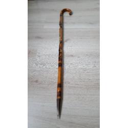 vintage bambo wandelstok 92 CM