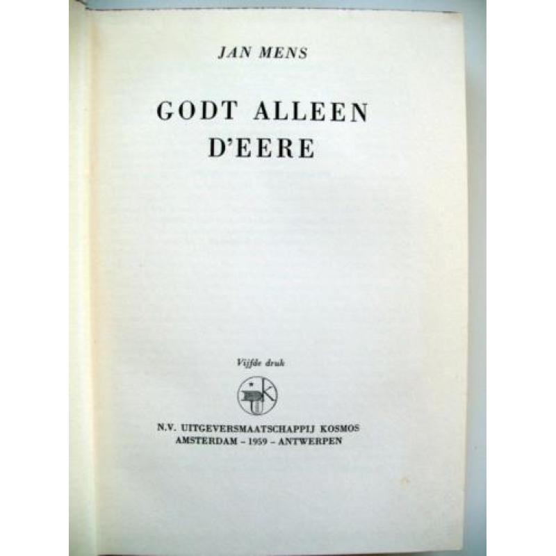 Jan Mens - God alleen d' eere