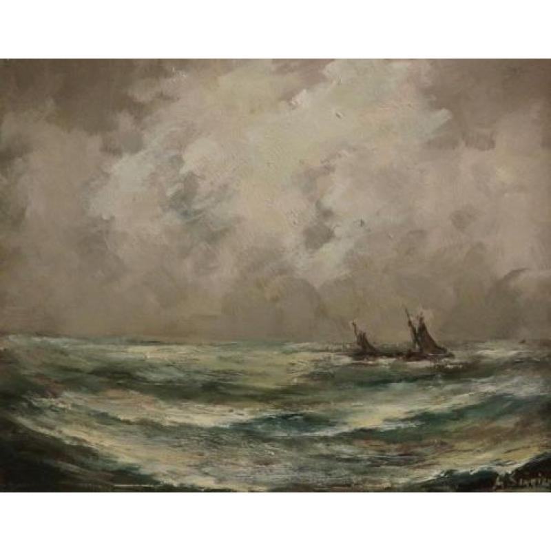 Achille Sengier, marineschilderij