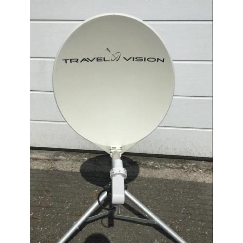 Automatische satelliet ontvanger (voor bv op camping)