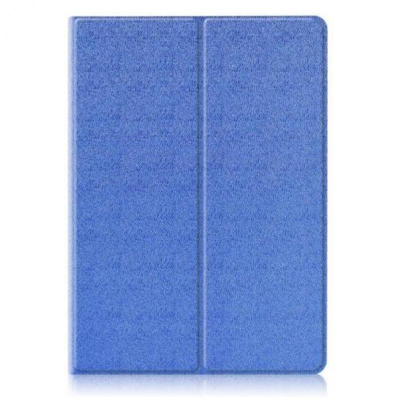 Leather style smart case blauw iPad 2017 (9.7")