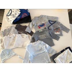 Baby Jongen kleding maat 50/56 pakket