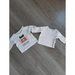 Baby jongen kleding pakket maat 50 en 56